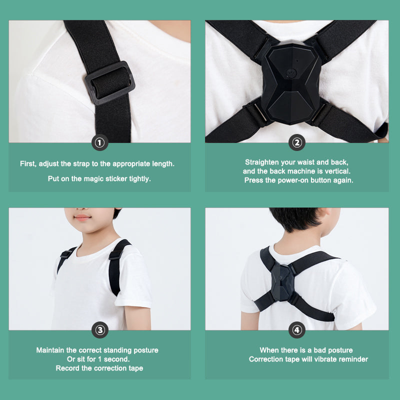 Correction Belt Intelligent Vibration Seating Corrector Adult and Child Humpback Correction Belt Male and Female Available Shape