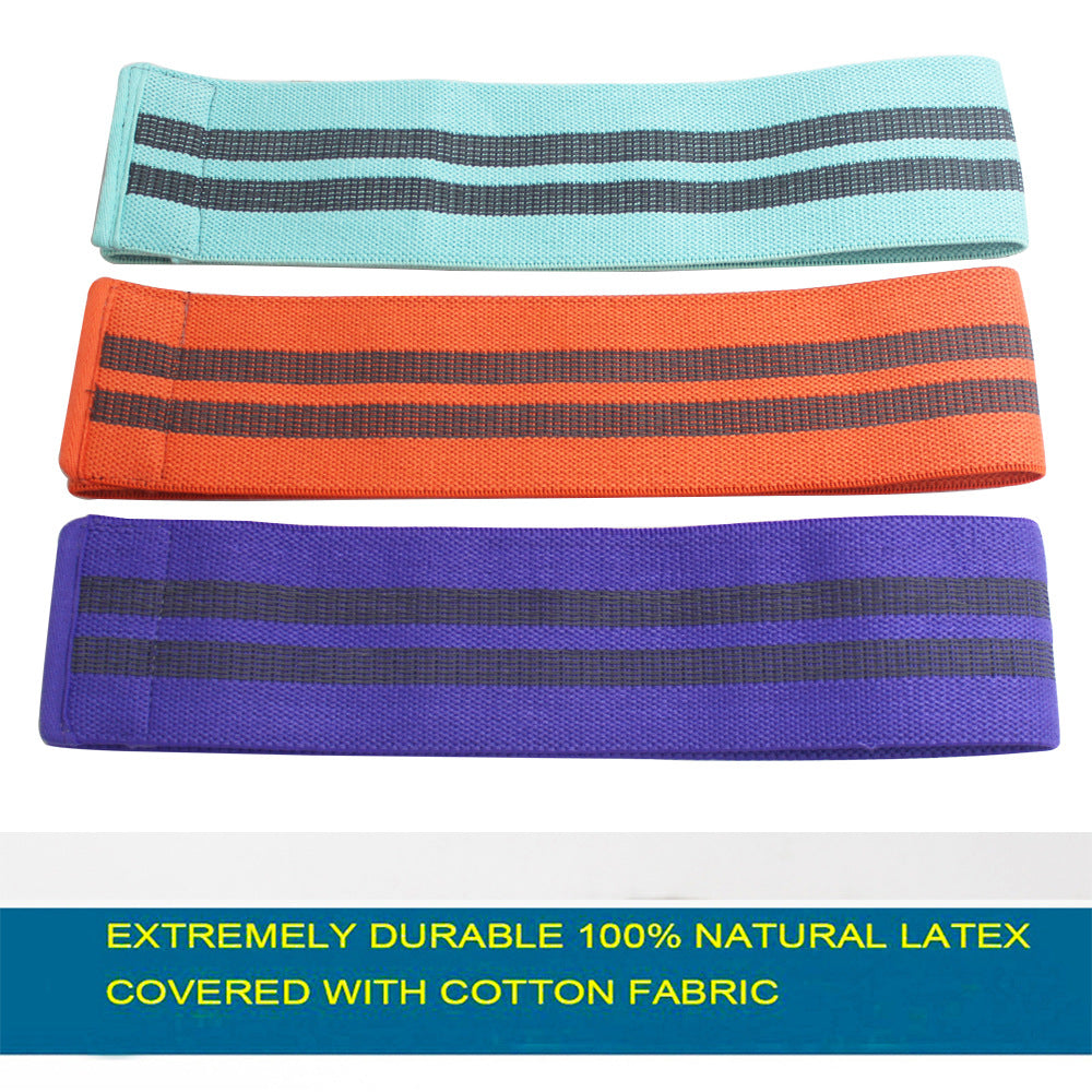 Body shaping squat hip circle yoga fitness tension belt resistance belt stretch belt