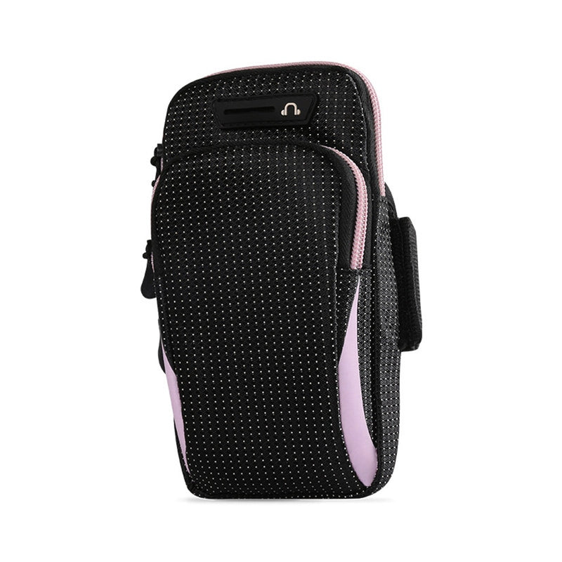 6.5 Inches Sports Bag Armband Case Gym Fitness Running Arm Band Bag Cover Jogging Workout Pouch for Mobile Phone Key Money Card