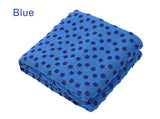 Non Slip Yoga Mat Cover Towel Anti Skid Microfiber Yoga Mat Size 183cm*61cm 72''x24'' Shop Towels Pilates Blankets Fitness