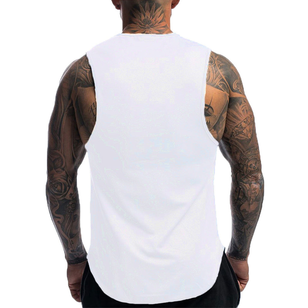 Men Tank Top With zip pocket Soild Vest Summer Sport Sleeveless Shirt Vest Bodybuilding Man Fitness Gym Clothing ropa hombre