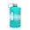 2.2L Sports Water Bottle Gradient Plastic PETG Gym Large Capacity Outdoor Space Cup Water Bottle