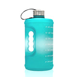 2.2L Sports Water Bottle Gradient Plastic PETG Gym Large Capacity Outdoor Space Cup Water Bottle
