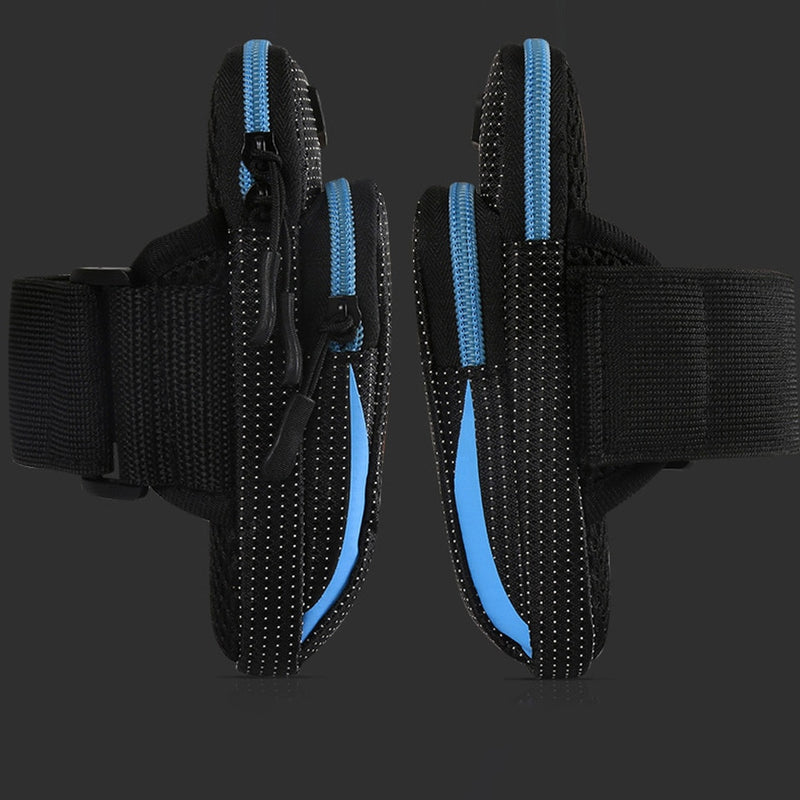 6.5 Inches Sports Bag Armband Case Gym Fitness Running Arm Band Bag Cover Jogging Workout Pouch for Mobile Phone Key Money Card