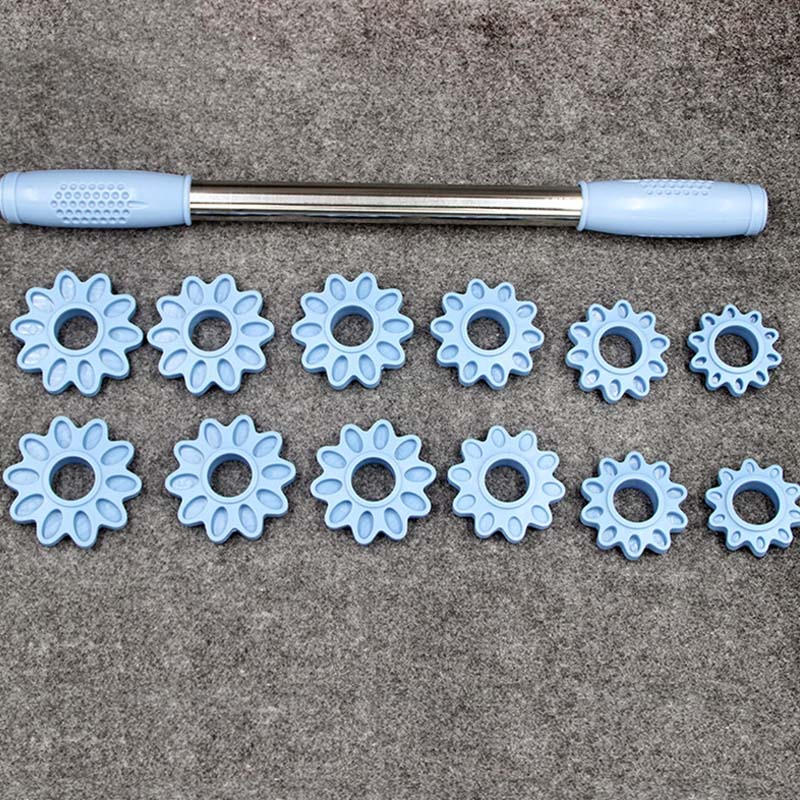 Dismountable Muscle Roller Massage Stick Yoga Fitness Equipment Yoga Roller For Leg Body Arm Back Shoulder Massager