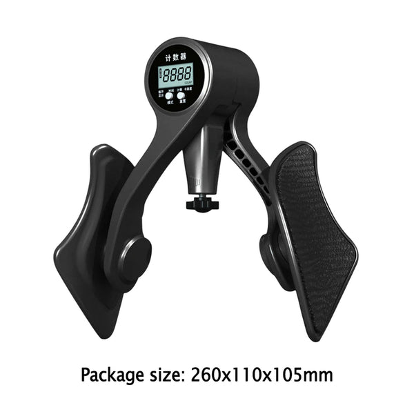 Digital Counter Hip Trainer Leg Trainers Pelvic Floor Muscle Strength Adjustable Leg Exerciser Inner Thigh Fitness Equipment