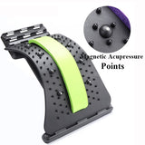 Back Massager Stretcher Equipment Massageador Magic Support Stretch Fitness Relaxation Spine Pain Lumbar Relief Back Stretcher