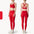 2-delige Yogakleding Dames Trainingspak Atletische Kleding Pilates Fitness Pak Gym Workout Push-Up Kleding Sport Bh Leggings Pak