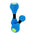 Water Dumbbells Aquatic Exercise Pool Fitness Equipment Blue Foam Water Aerobic Exercise Fitness Equipment
