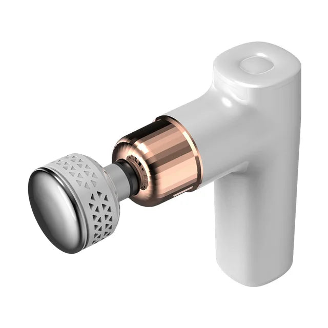 Smart Fascia Gun Massager Electric Booster Massage Gun for Body Massage Relaxation Cold   Hot Compress Fitness Muscle Pain Relie