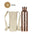 800ML Copper Hammer - Pattern Water Bottle: Leakproof, for Sports/Outdoor/Cycling/Gym/Fitness/Travel