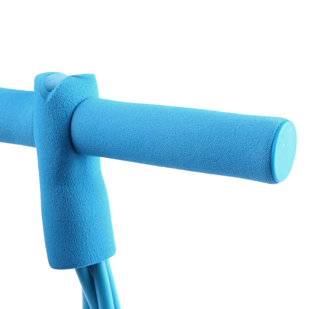 Gum 4 Tube Resistance Bands Latex Pedal  Pull Rope Resistance Band