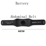 Abdominal Muscle Stimulator Trainer EMS ABS Electro Stimulation Vibrating Belt Massage Patch Slimming Home Gym Fitness Equipment