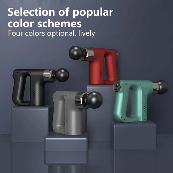 New Intelligent High Frequency Massage Gun Electric Deep Tissue Muscle Relaxation Fitness Body Massager Fascia Gun